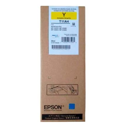 Bolsa de Tinta Epson T11A Amarillo para Impresora WorkForce
