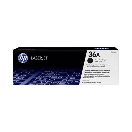 Cartucho de Toner HP 36A Negro para Impresora LaserJet