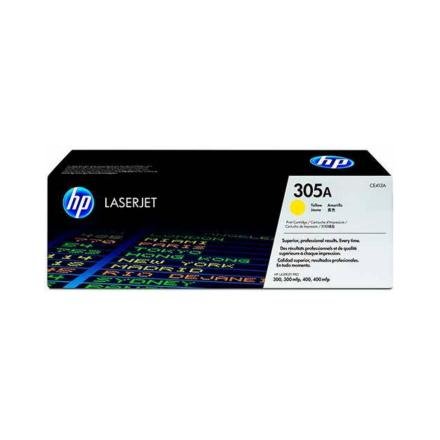 Cartucho de Toner HP 305A Amarillo para Impresora LaserJet