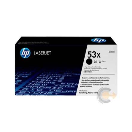 Cartucho de Toner HP 53X Negro para Impresora LaserJet