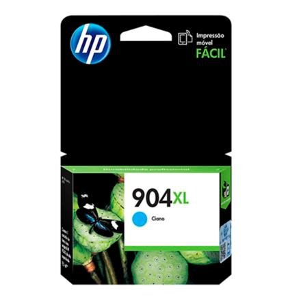 Cartucho de Tinta HP 904XL Cian para Impresora OfficeJet