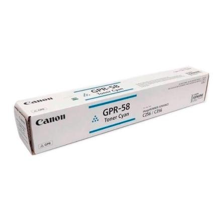 Cartucho de Toner Canon GPR-58 Cyan para Impresora imageRUNNER