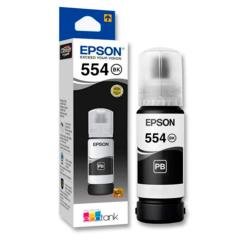 Botella de Tinta Epson 554 Negro P/ para Impresora EcoTank