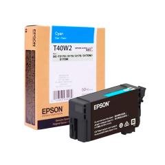 Botella de Tinta Epson T40W Cian para Impresora SureColor