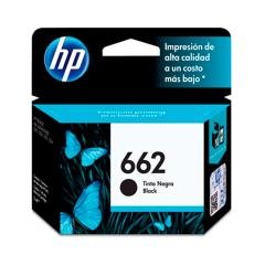 Cartucho de Tinta HP 662 Negro para Impresora Deskjet