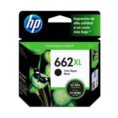 Cartucho de Tinta HP 662XL Negro para Impresora Deskjet