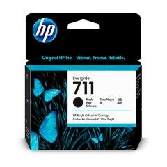 Cartucho de Tinta HP 711 80ml Negro para Impresora Designjet
