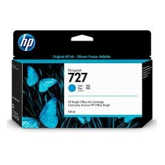 Cartucho de Tinta HP 727 130ml Cian para Impresora Designjet