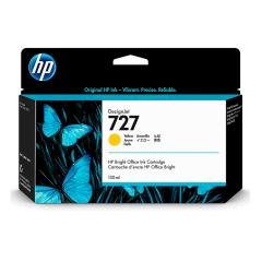 Cartucho de Tinta HP 727 130ml Amarillo para Impresora Designjet