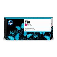 Cartucho de Tinta HP 728 300ml Magenta para Impresora Designjet