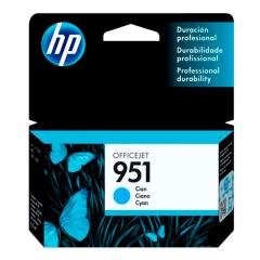 Cartucho de Tinta HP 951 Cian para Impresora OfficeJet