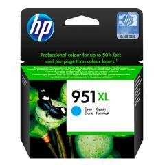 Cartucho de Tinta HP 951XL Cian para Impresora OfficeJet