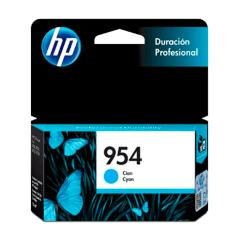 Cartucho de Tinta HP 954 Cian para Impresora OfficeJet