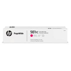 Cartucho de Tinta HP 981YC Magenta para Impresora PageWide